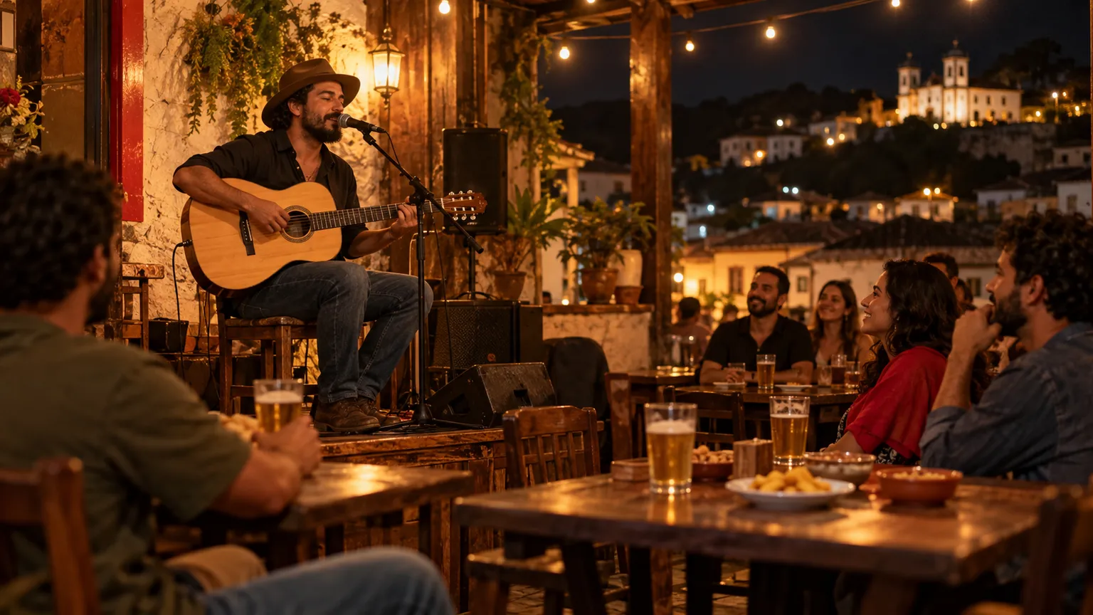 Bares com música ao vivo em Conselheiro Lafaiete: como escolher a noite