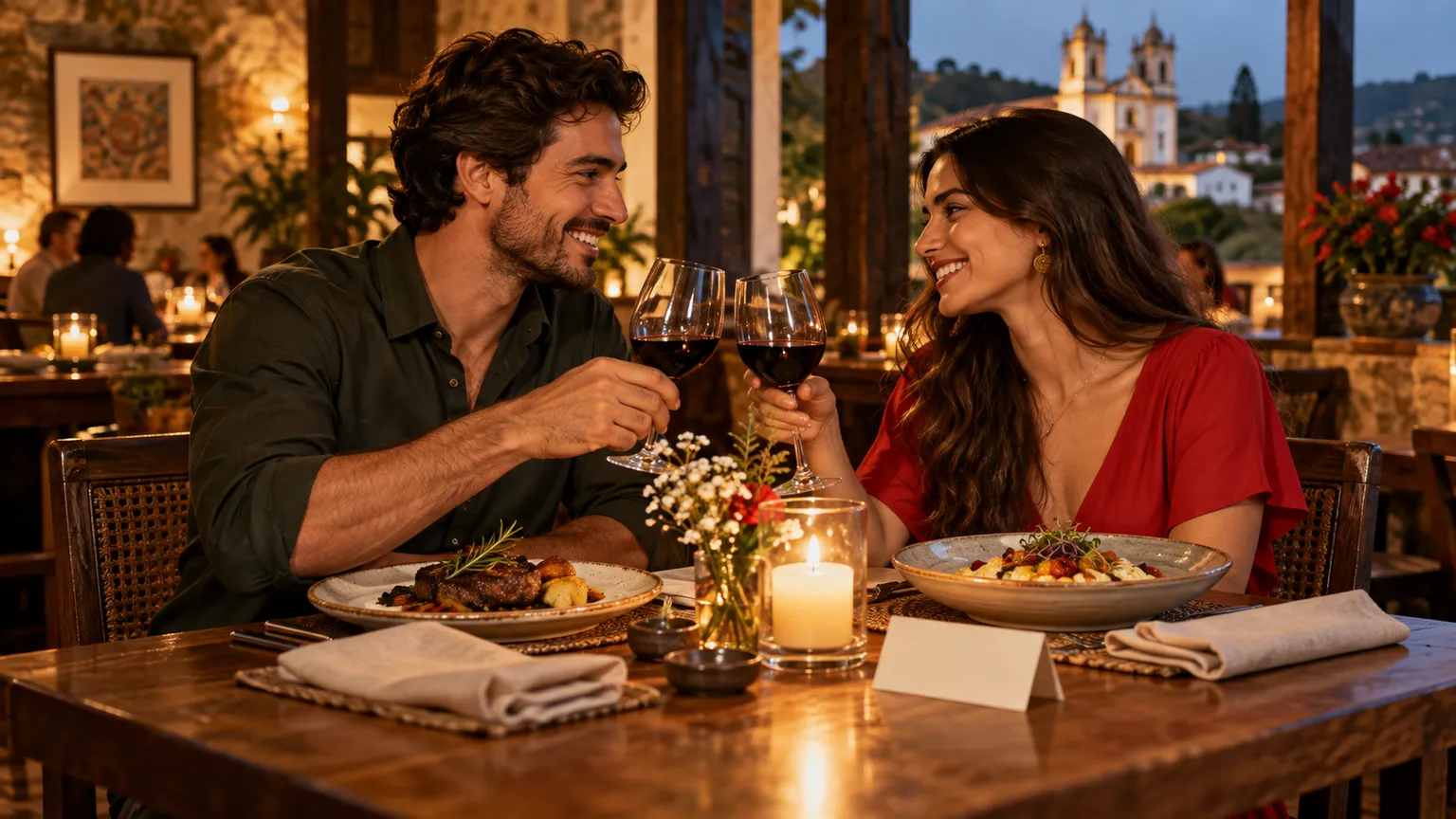 Como criar uma campanha de jantar com IA e um convite para reservar