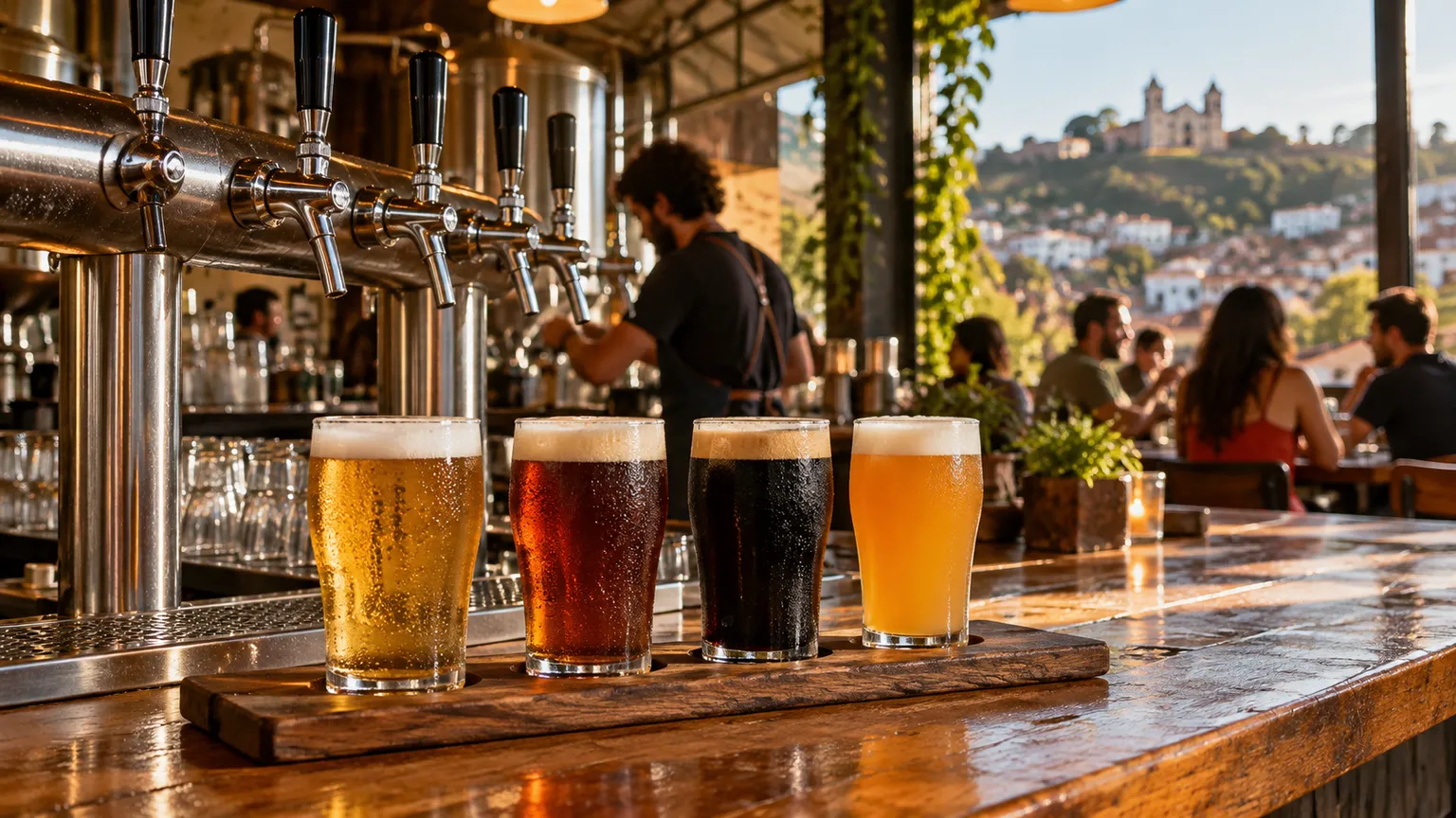 Chopp artesanal em Conselheiro Lafaiete: cervejarias e taphouses