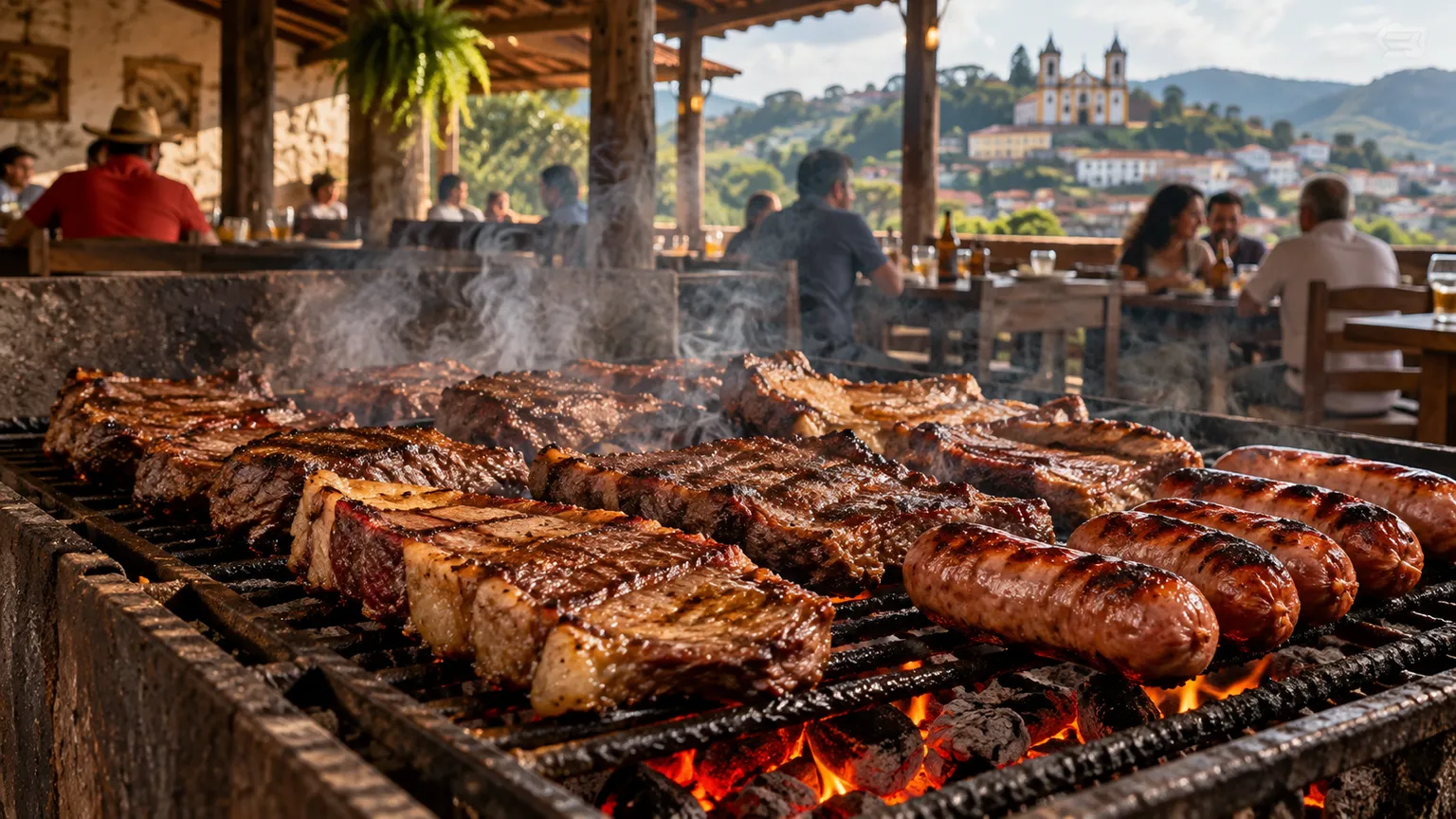 Churrasco e carnes na brasa em Conselheiro Lafaiete: onde ir