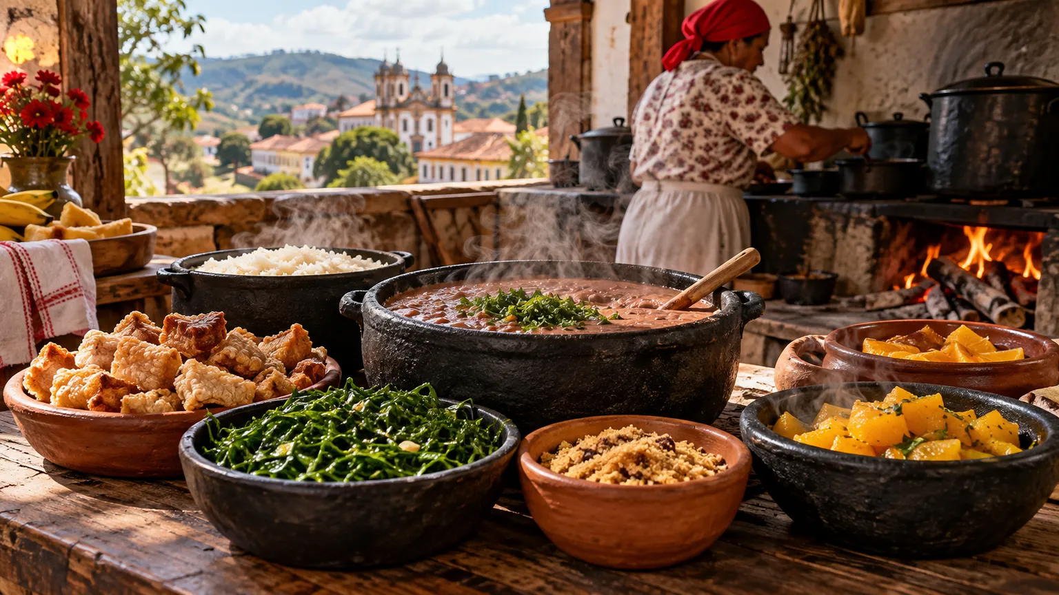 Comida mineira em destaque: tutorial de fotos com IA para restaurantes