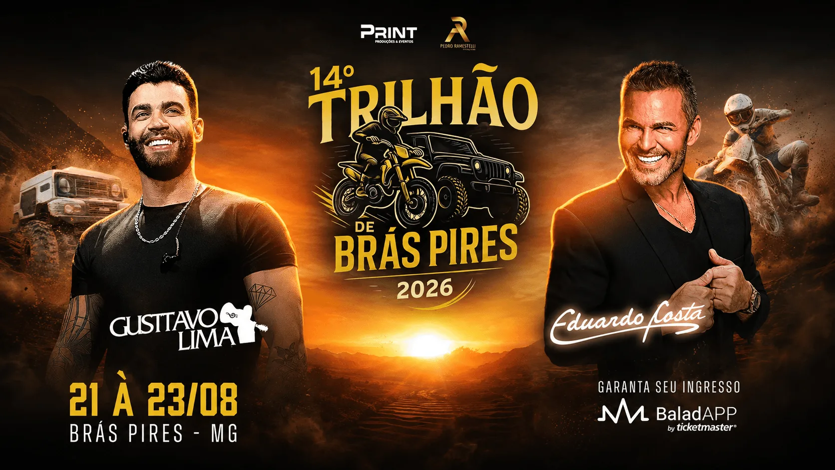 14º Trilhão de Brás Pires 2026