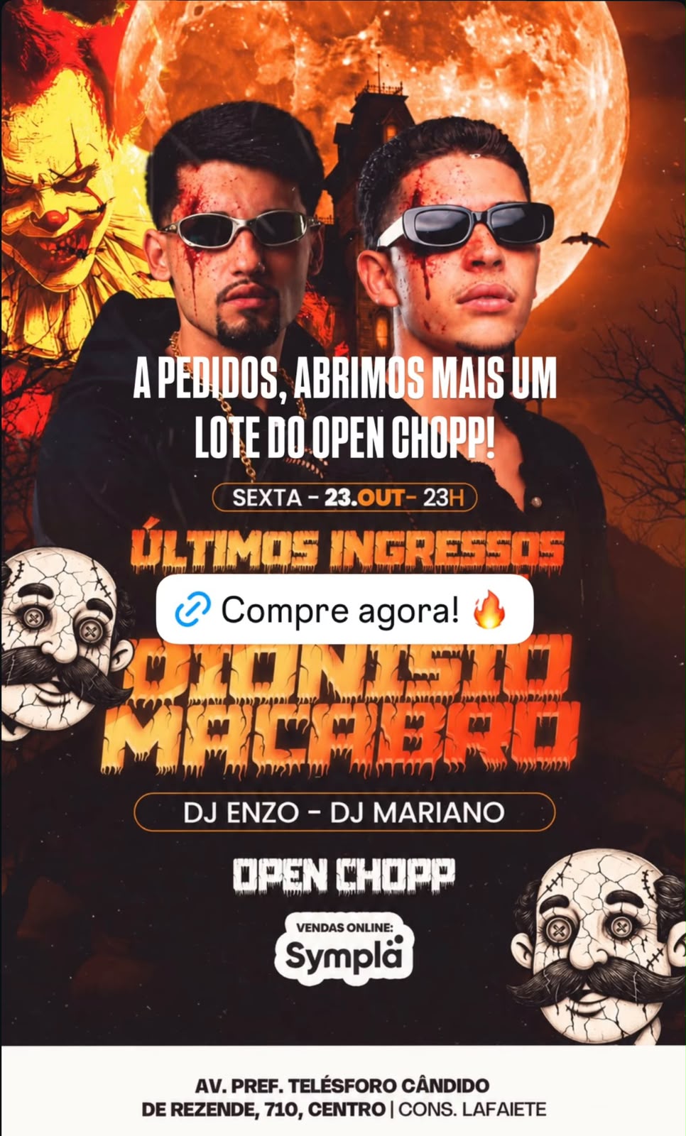 Noite das Travessuras – MTG e Submundo (Halloween no Seu Dionísio)