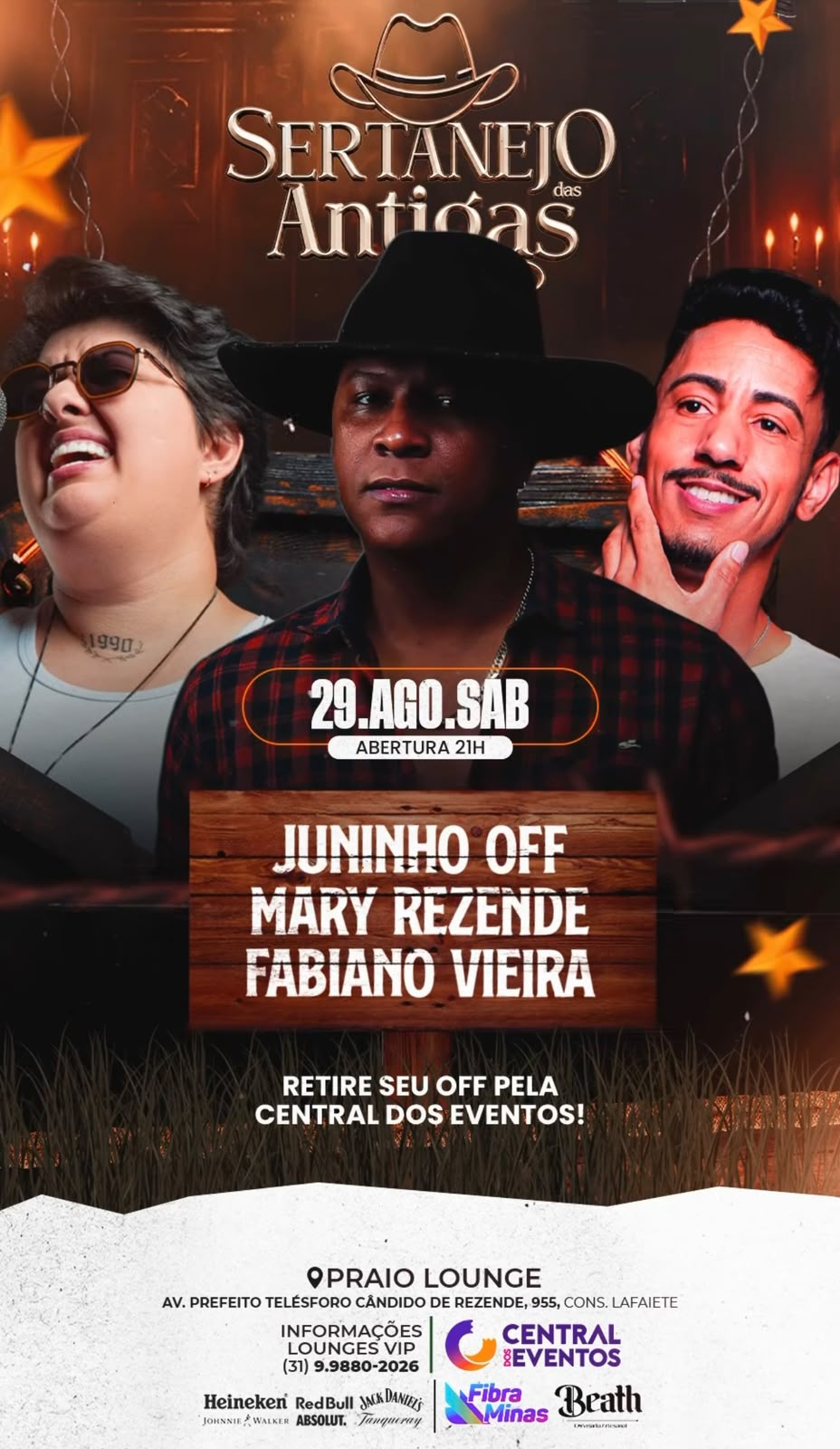 Sertanejo das Antigas no Praiô