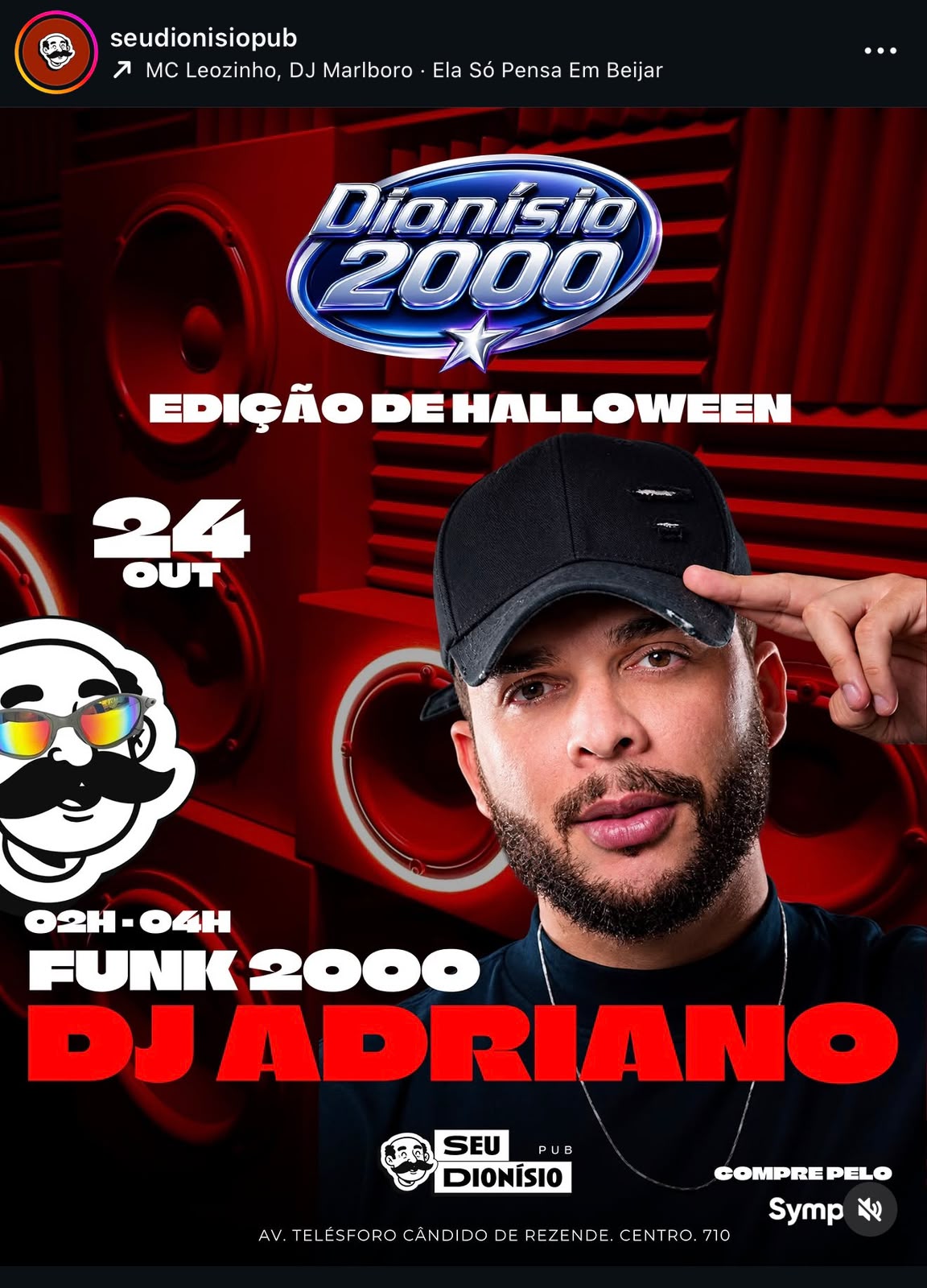 Dionísio 2000 – Edição de Halloween