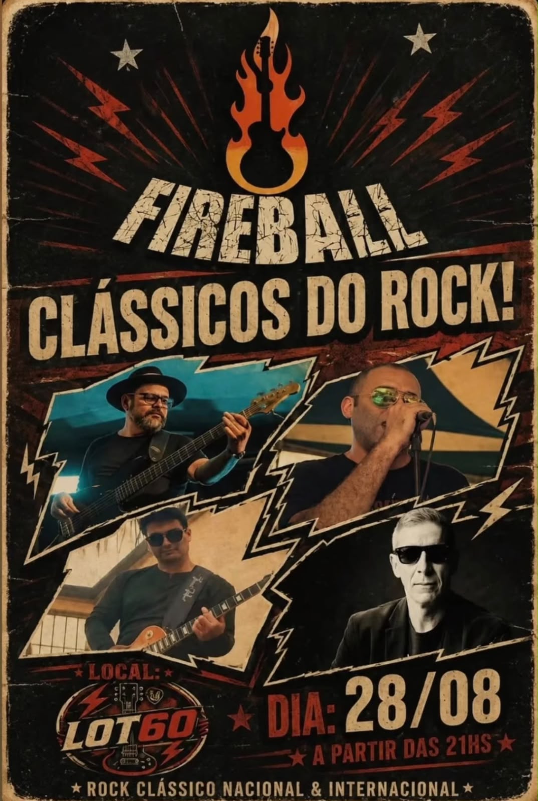 Fireball Clássicos do Rock no Lot60