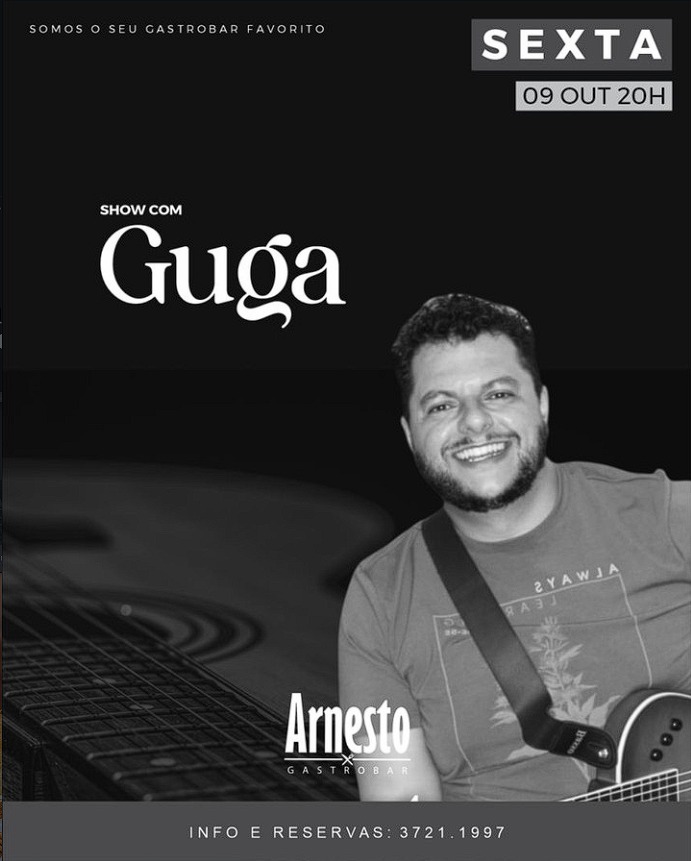 Show com Guga no Arnesto Gastrobar