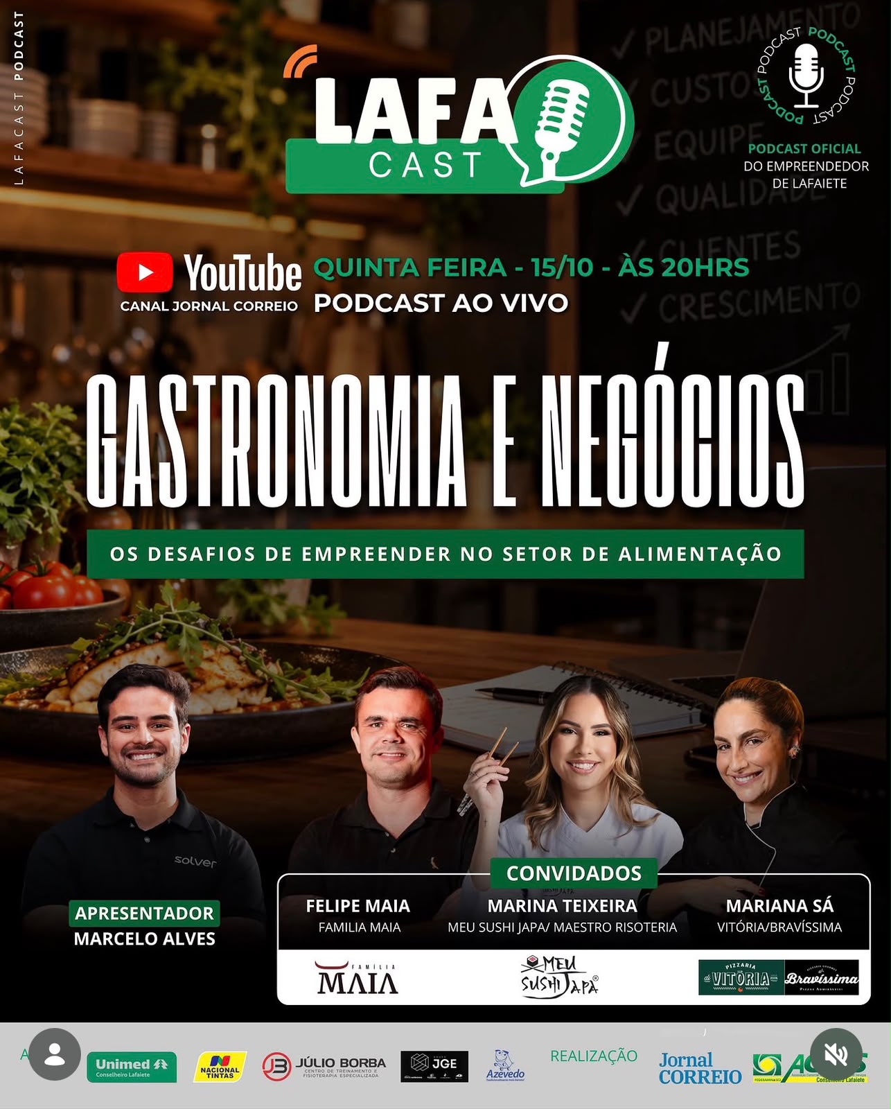 LafaCast: Gastronomia e Negócios