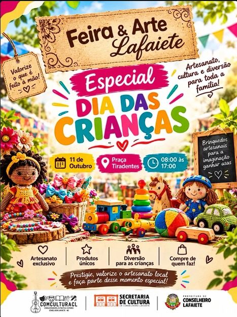 Feira & Arte Lafaiete - Especial Dia das Crianças
