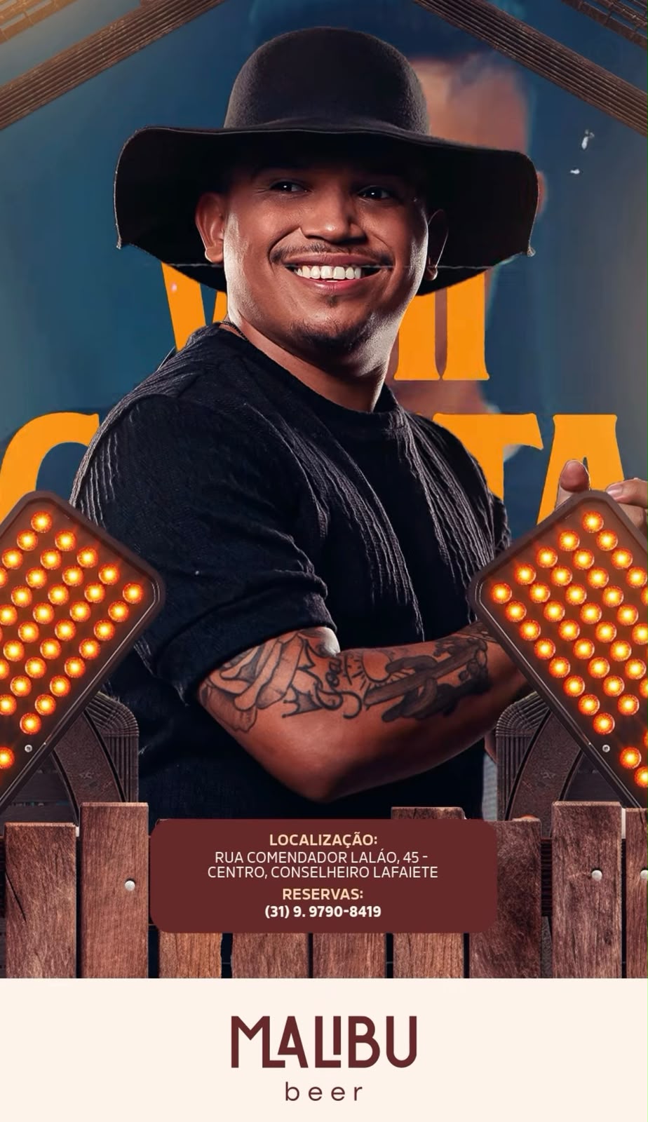 Aquelas Modas com Vini Costa no Malibu Beer