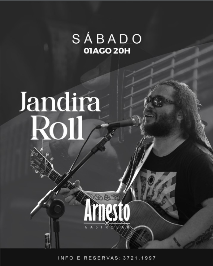Música ao Vivo com Jandira Roll - Arnesto Gastrobar