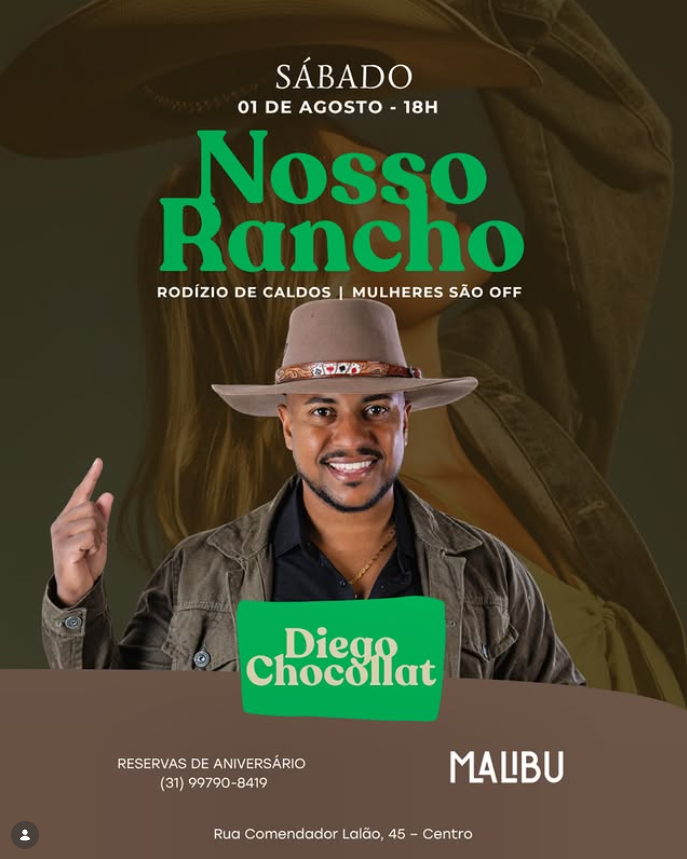 Nosso Rancho - Show com Diego Chocollat