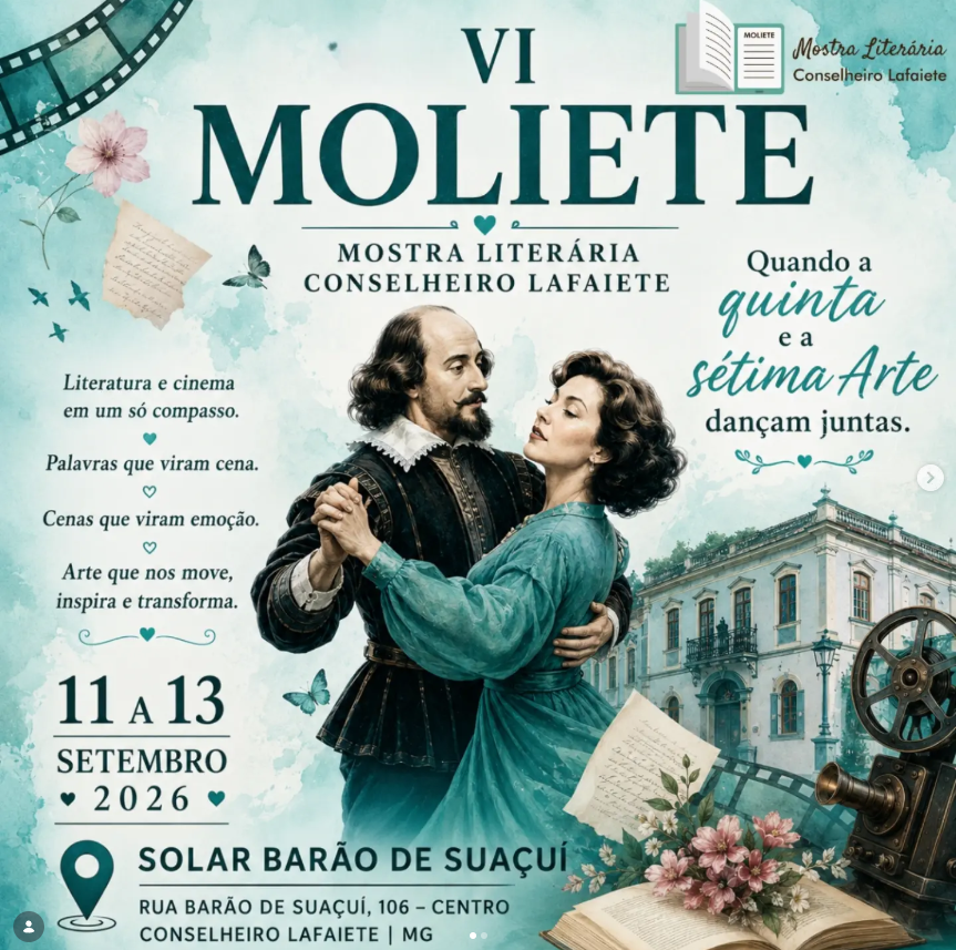 VI MOLIETE - Mostra Literária Conselheiro Lafaiete