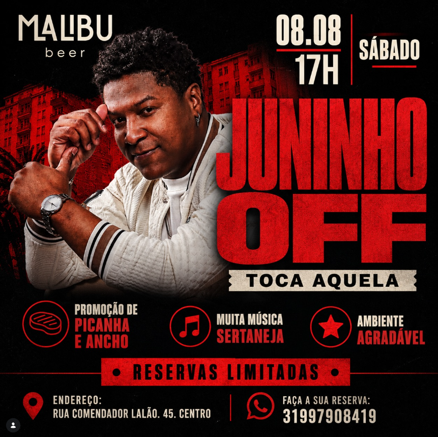 Juninho Off - Toca Aquela no Malibu Beer