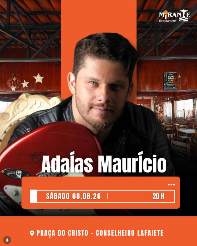 Adaías Maurício ao vivo no Mirante Restaurante