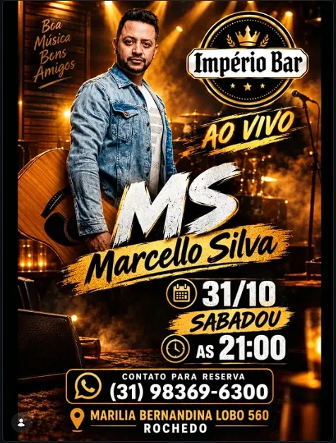 Marcello Silva no Império Bar