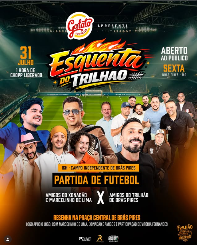 Esquenta do 14º Trilhão de Brás Pires
