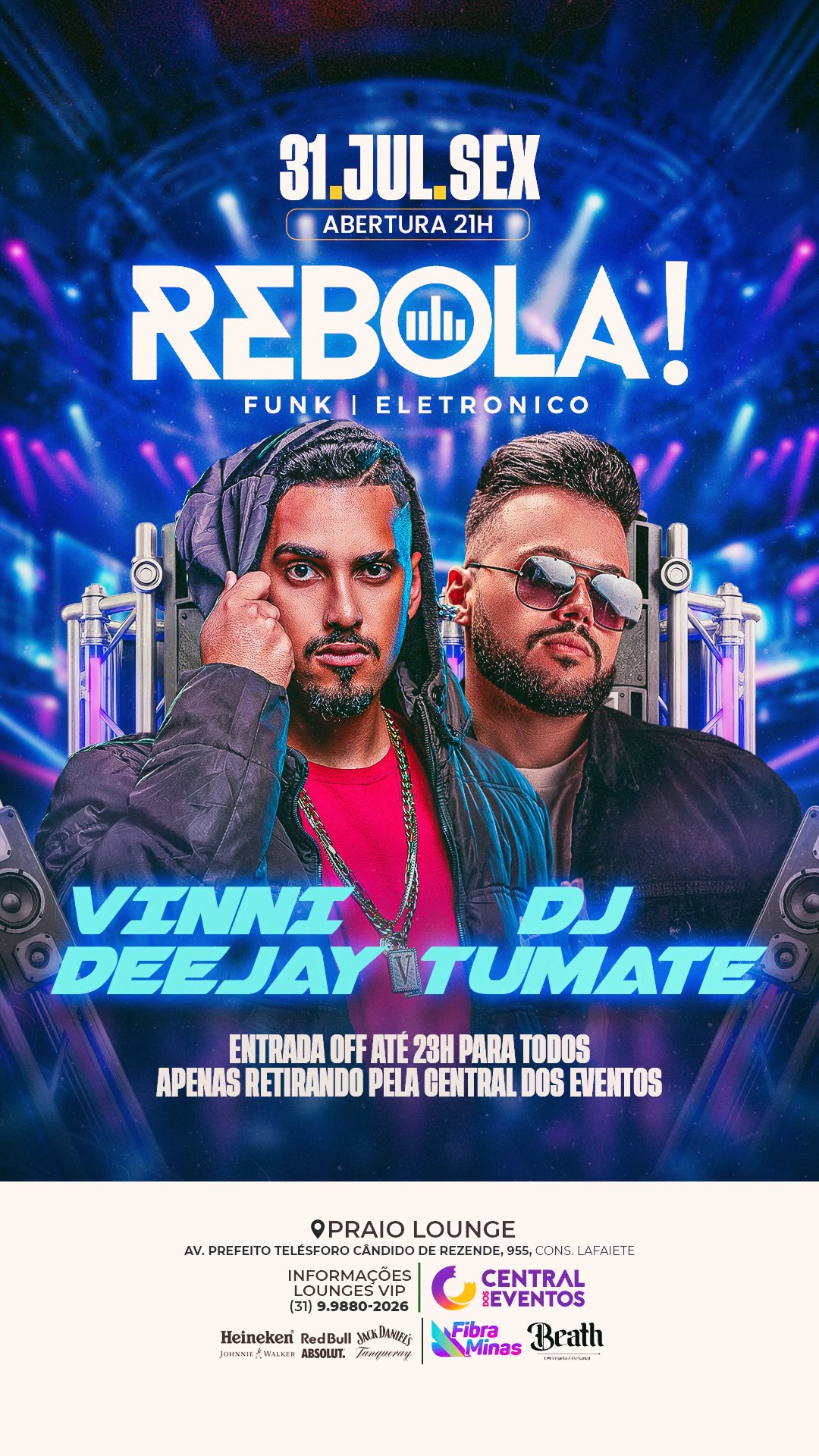 ReBOLa! - Funk e Eletrônico com Vinni Deejay e DJ Tumate