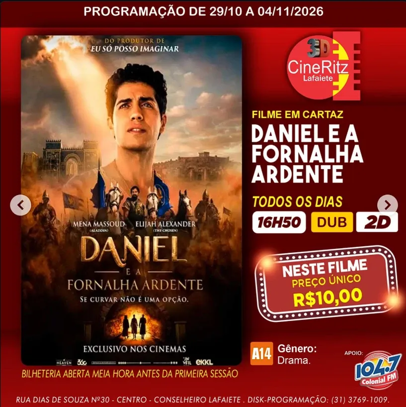 Daniel e a Fornalha Ardente