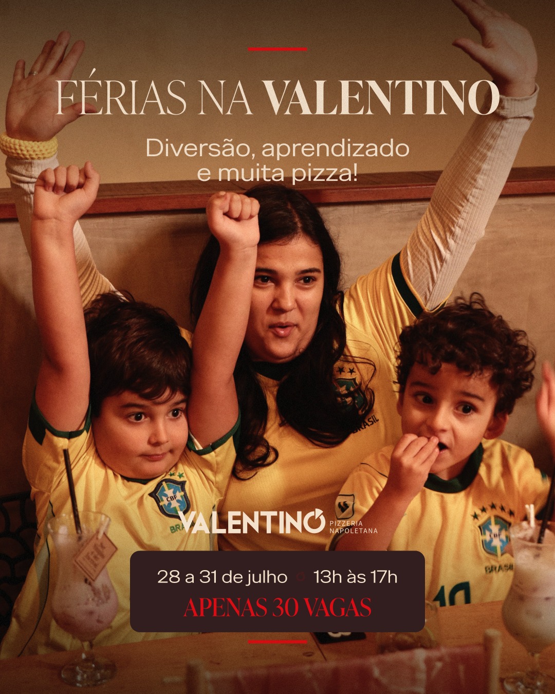 Colônia de Férias Valentino - Férias na Valentino