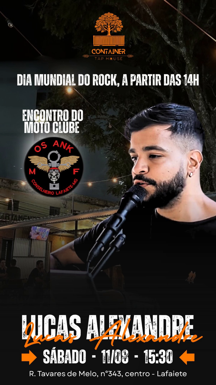 11º Aniversário da Motofamília OS ANK + Show com Lucas Alexandre