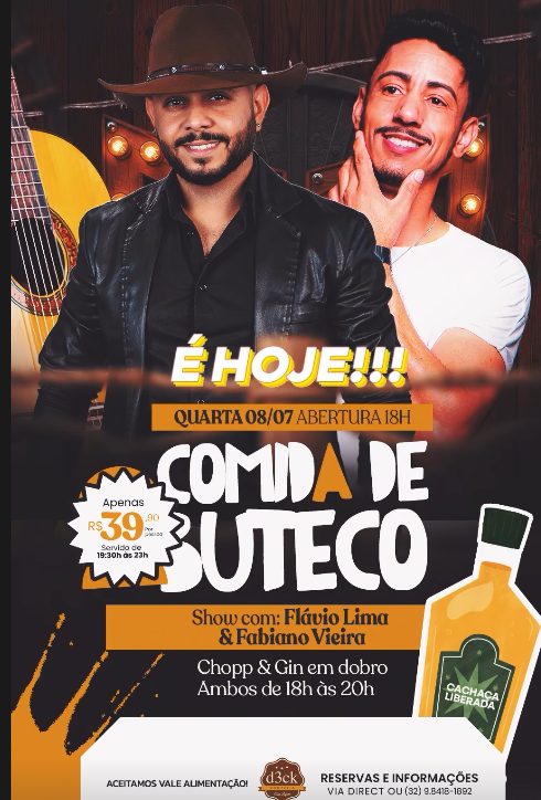 Quartaneja D3ck - Show com Fabiano Vieira & Flávio Lima
