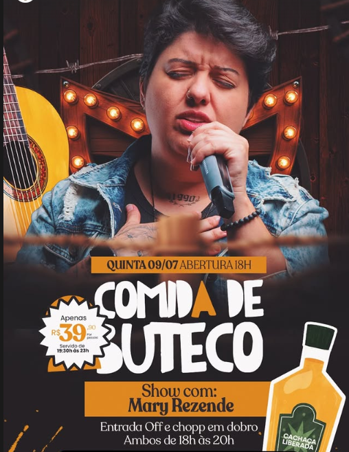 Quintaneja D3ck - Show com Mary Rezende