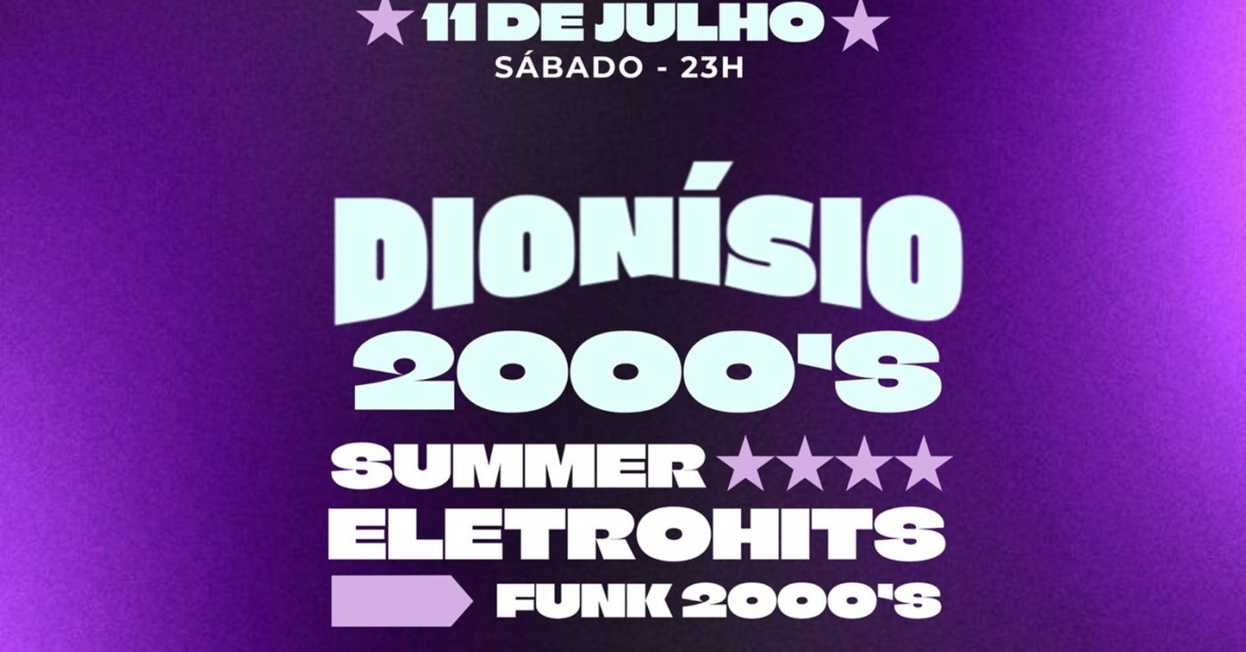 Dionísio Anos 2000 - Summer Eletrohits e Furacão 2000
