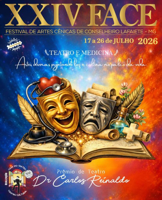 Capa do evento XXIV FACE - Festival de Artes Cênicas de Conselheiro Lafaiete