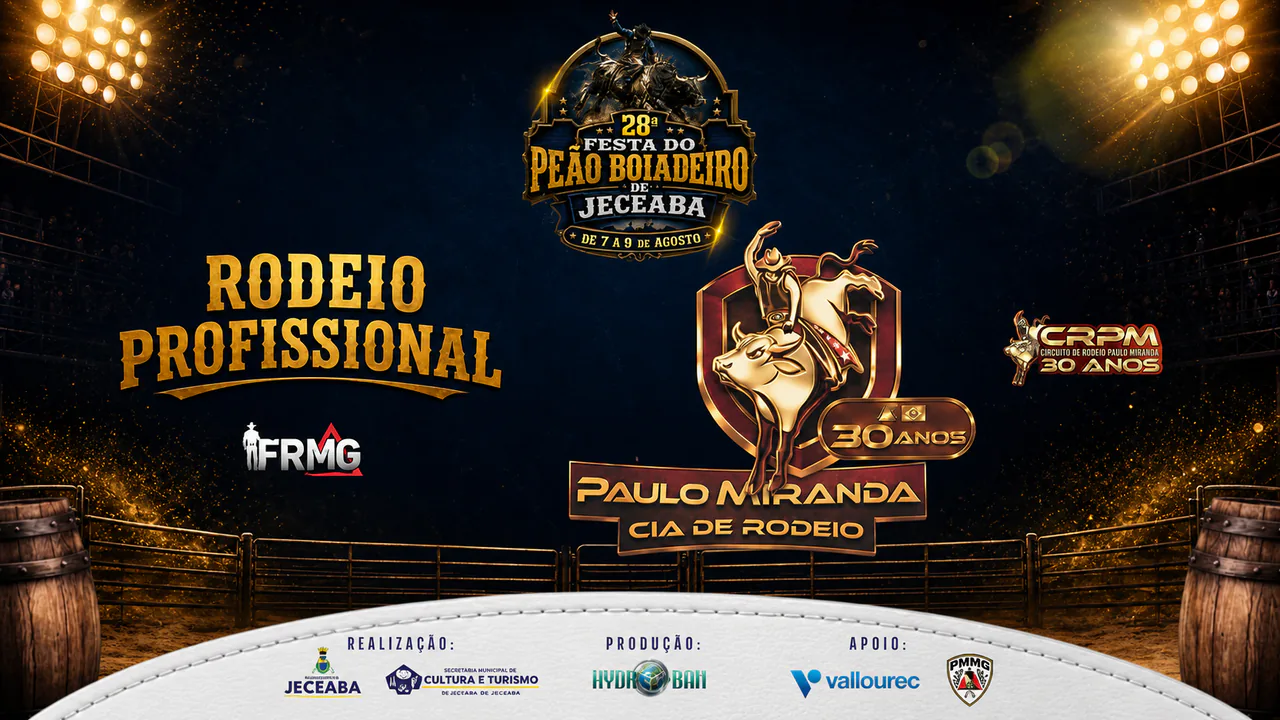 28ª Festa do Peão Boiadeiro de Jeceaba