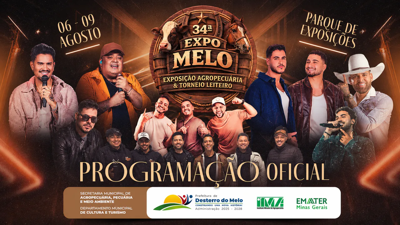 34ª Expo Melo - Exposição Agropecuária & Torneio Leiteiro