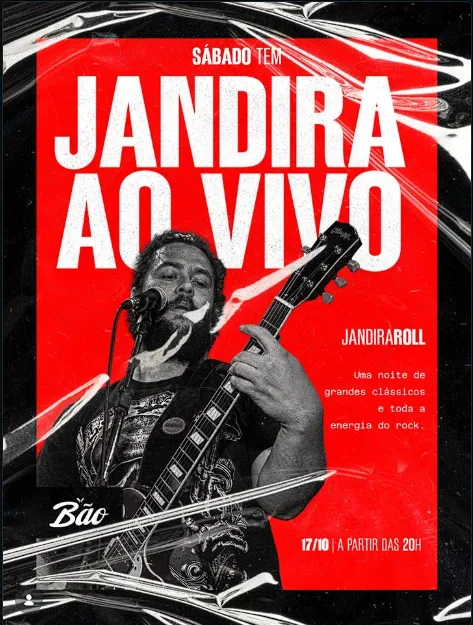 Jandira Roll ao Vivo na Bão