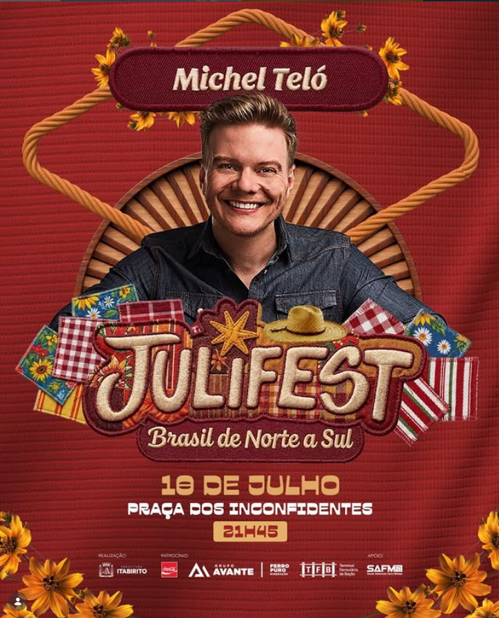 33º Julifest Itabirito - Michel Teló