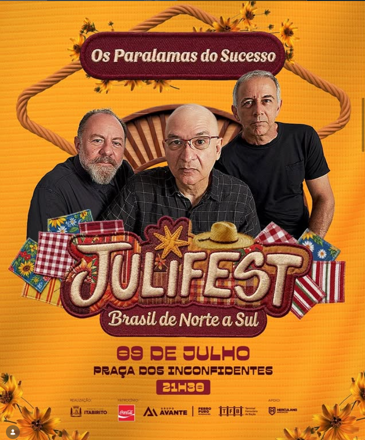 33º Julifest Itabirito - Os Paralamas do Sucesso