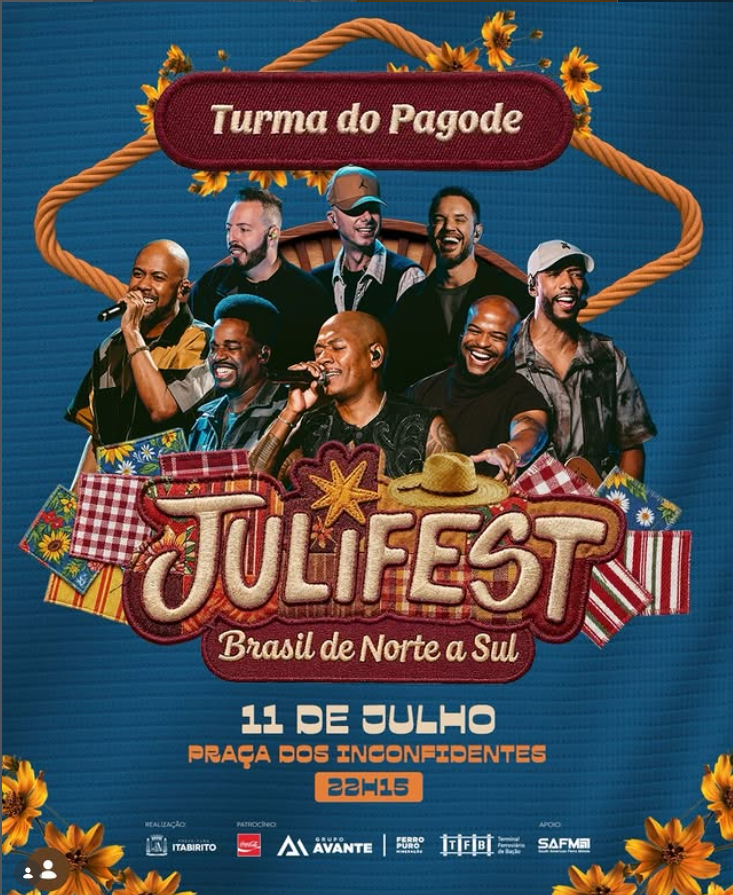 33º Julifest Itabirito - Turma do Pagode