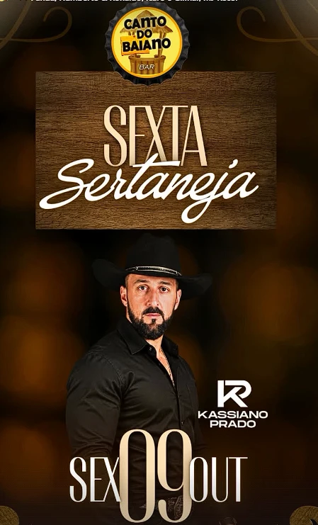Sexta Sertaneja com Kassiano Prado