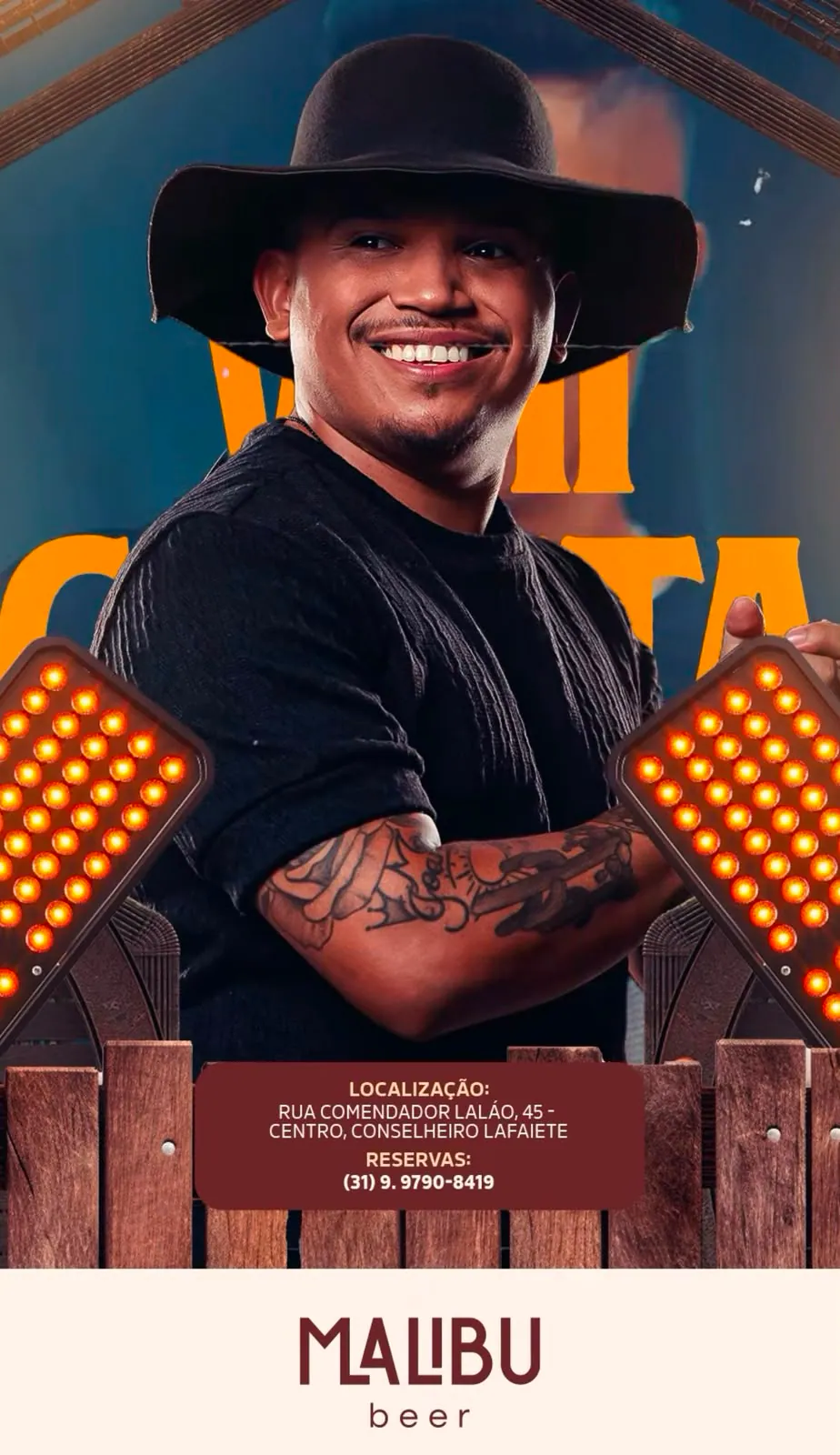 Aquelas Modas com Vini Costa no Malibu Beer