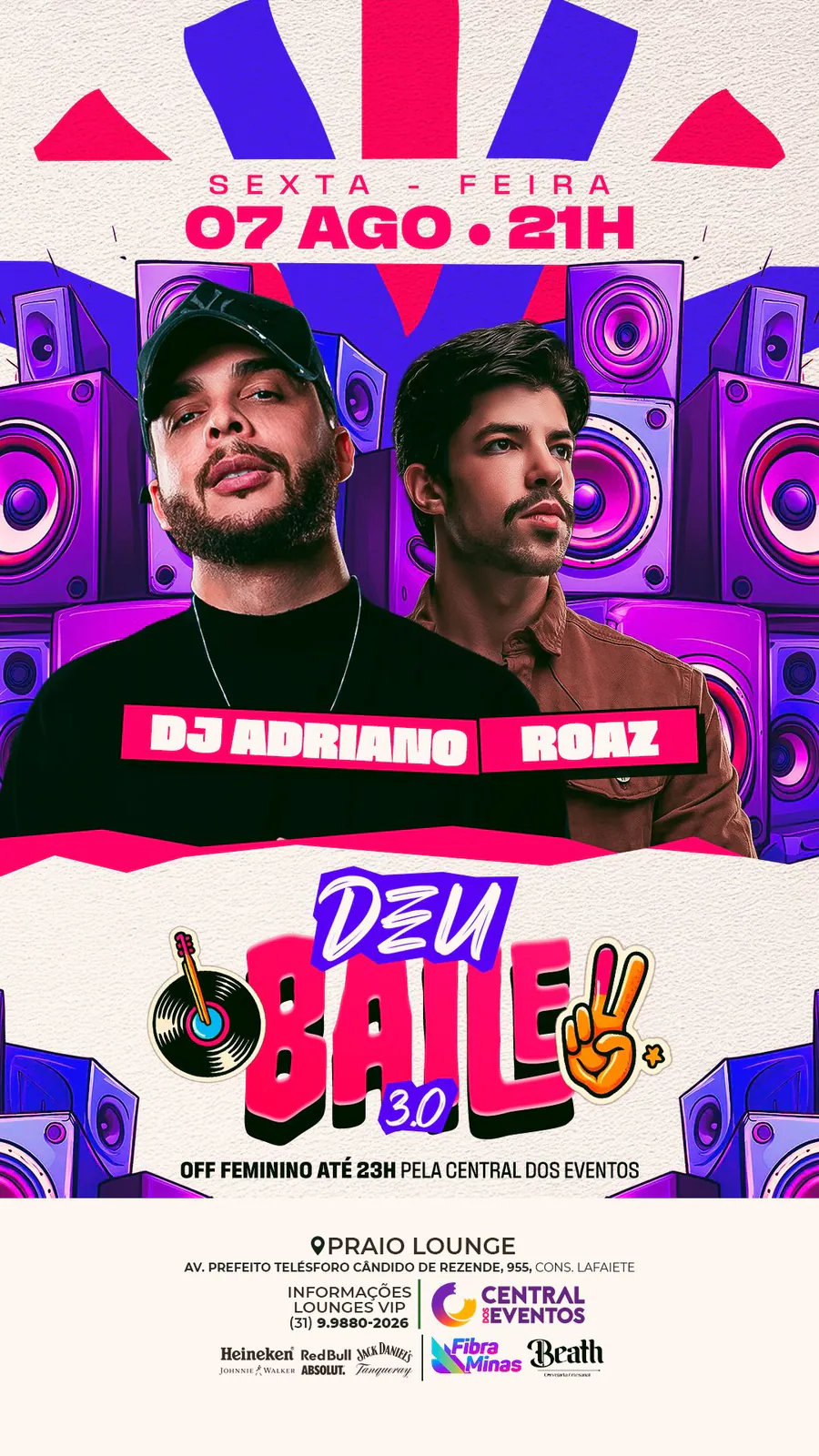 Deu Baile 3.0 - com DJ Adriano e Roaz