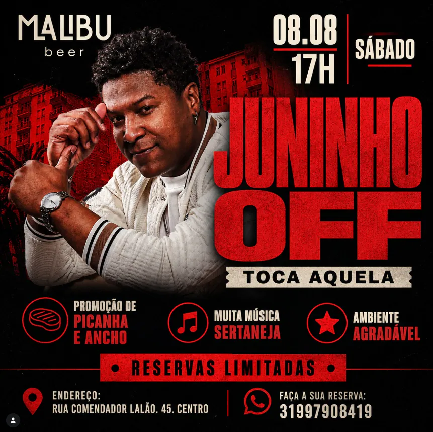 Juninho Off - Toca Aquela no Malibu Beer