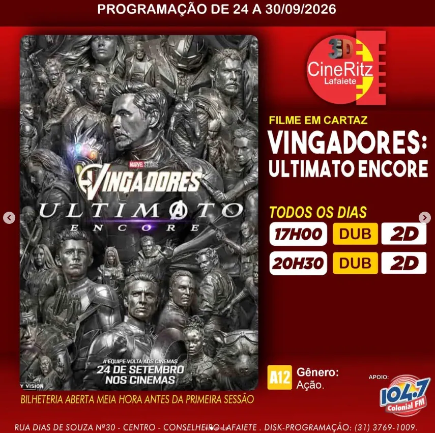 Vingadores: Ultimato Encore