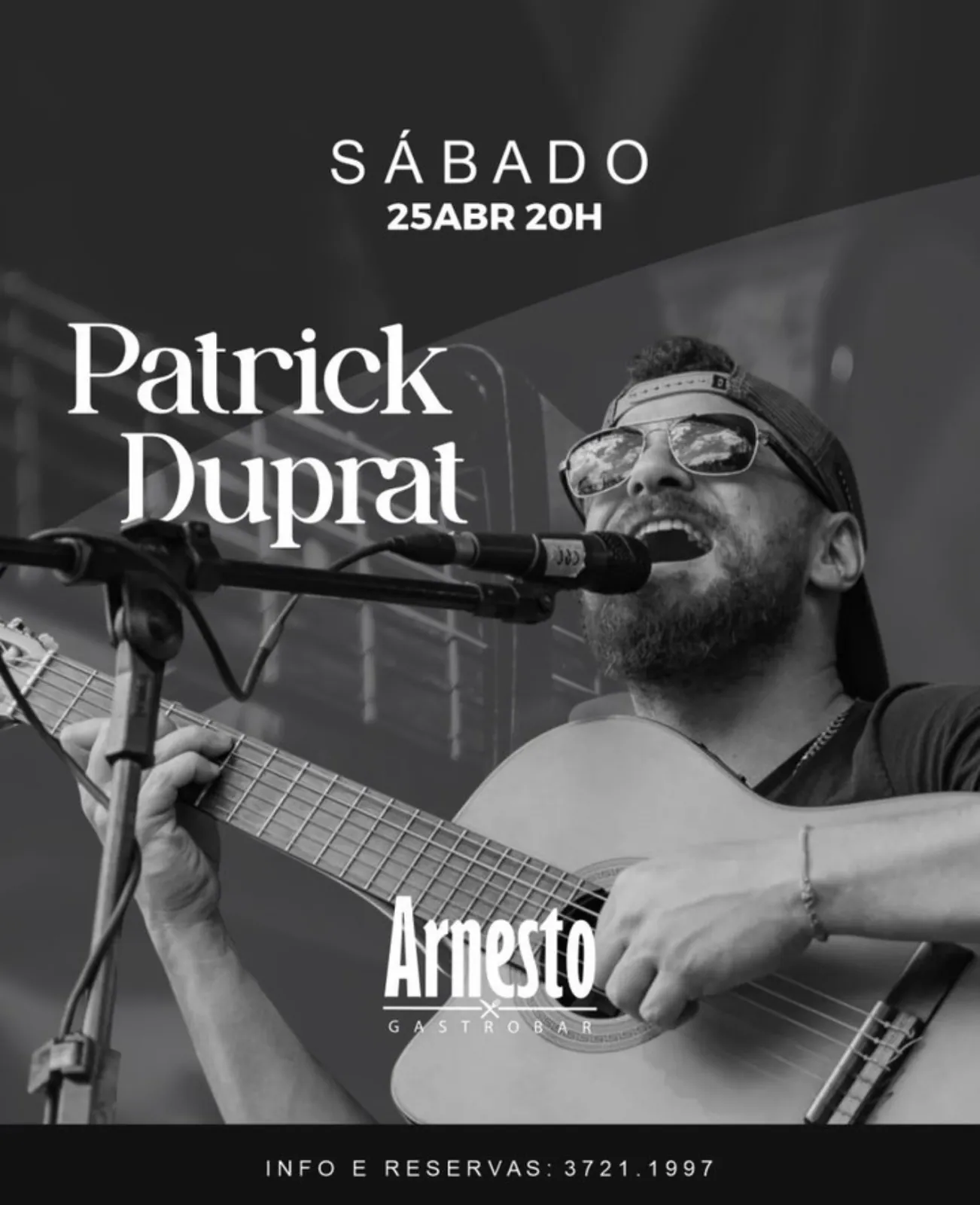 Show com Patrick Duprat
